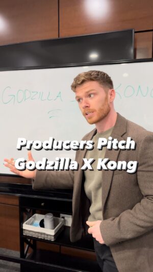Evan Williams Instagram - Producers Pitch Godzilla X Kong
.
.
.
#godzilla #movies #film #comedy #jokes