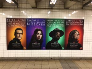 Eve Lindley Instagram - Because it is Anna Howard Shaw day, I’ll be brief: After years and years of schlepping through this subway station, I am finally able to watch myself schlep. Thank you @alishabwoods for taking these photos. I am elated. Please watch this show, it’s bonkers.