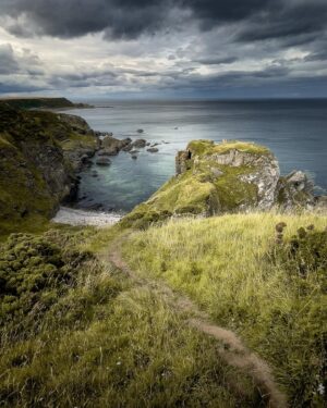 Evelyn Edwards Instagram - I just swoon extra hard for crumbly castles on coastlines. You know this about me. Findlater Castle could be its own television series. There is so much amazing history here- from Vikings holding the castle to Mary Queen of Scots sending an army here, and lots and lots of family intrigue. One of the Lairds of Findlater had sexual relations with his mother-in-law. He came up with the bright idea of locking up his father in a cellar, depriving him of sleep, and hopefully driving him mad so he could pull a fast one and get his father’s lands. This plan didn’t end up working out at all and he ended up being completely disgraced and disinherited. #scotland #castles #history #historybuff #ruins