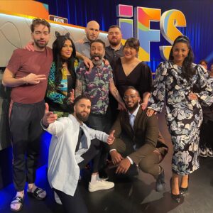 Evelyn Mok Instagram - Senaste avsnittet av IFS 3 är uppe nu på play & kan ses i gamla hederlig linjär-tv 22:00 på Söndag! 

Extra glad denna vecka då kompisarna @adeel_faqih & @zinat_pirzadeh gör sina debuter och BRILJERAR! Kolla in avsnittet! Den är som vi säger i panelen, TUNG!