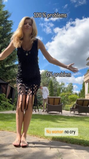 Evgenia Malakhova Instagram - No woman no cry . What do you think ?!