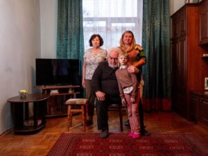 Evgeniy Maloletka Instagram - WAITING FOR YOU

Thousands of Ukrainians live in agony and uncertainty as they search for their missing loved ones.

1) Natalia Sheleshei, 39, with her children Yehor, 12, and Anastasia, 5, wait for the return of Serhii in Kyiv. Serhii Sheleshei, 49, a Ukrainian serviceman went missing during fighting near Zaitseve, on Oct. 12, 2022. “For a year and five months, I’ve lived with the uncertainty of whether my husband is alive or not,” said Natalia, who juggles two jobs. 

2) Natalia, 35, waits for her missing husband Yuriy in Kyiv. Yuriy, 39, a Ukrainian serviceman, disappeared during fighting on Aug. 14, 2022 near Bakhmut. “He loves his family, his son, and truly loves Ukraine,” Natalia said, recalling her beloved husband.

3) Valentyna Yeremenko, 95, sits in her daughter’s home while waiting for the return of her husband Mykola in Bucha. Mykola, 96, a veteran of WWII, went missing during the Russian occupation of Irpin, on March 19, 2022. “We haven’t heard anything about Mykola, only the tear-off calendar on the wall remains, and March 19 is the last day a leaf was torn off… that’s when he vanished,” said Valentyna’s daughter Liudmila.

4) Svitlana Klymenko, 53, and her son Viacheslav, 31, wait for her husband in Ivankiv. Oleh, who worked as an ambulance feldsher went missing on March 6, 2022 during the Russian occupation of Ivankiv. “On the tenth day of the occupation, he went home to change clothes, to keep functioning normally, to continue working, but he didn’t return to work.” Viacheslav said. The war took the family’s father but also a son Mykola, who was killed during the fighting in Mariupol in March 2022.

5) Former wife Olha, 35, father Arthur, 64, mother Sofia, 69, and daughter Eva, 7, wait the return of Rostyslav in Kyiv. Rostyslav, 40, a serviceman with the 30th Mechanized Brigade went missing during fighting at the frontline in Mykolaivka Druha, Donetsk region, Ukraine on September 13, 2022. “After some time, I found his military ID on one of the Russian telegram channels. I still believe that he is alive,” said Olha.

Producer @alexxbabenko 
#ukraine #war #russia #invasion
Camera by @fujifilm_ukraine
@apnews