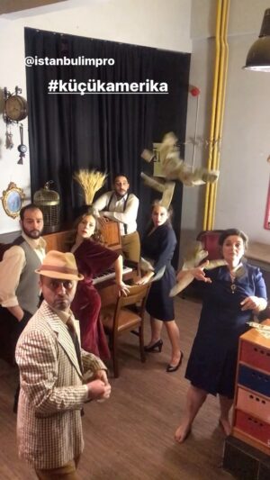 Evren Duyal Instagram - #küçükamerika  Cumartesi 20.30 #istanbulimpro SAHNE ‘de #doğaçlama #impro #unscriptedtennesseewilliams