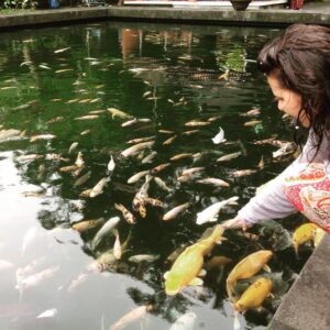 Evrim Solmaz Instagram - Güzel bir gün olsunn🙏🙏🏻🎈😉have nice dayy #lucky #morning #wish #nature #koi fish #fish #happy