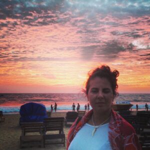 Evrim Solmaz Instagram - Herkese iyi akşamlar...😘😊 #goodevening 
#sunset #sea #günbatımı #beautiful #sky #clouds #goa #skyline #goalife #photooftheday #red #pink #orange #warm #view