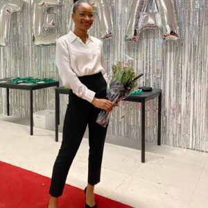 Ezinne Okparaebo Instagram - Growth happens when we have the courage to step outside our comfort zones. Sometimes that means stepping into the unknown and onto new challenges 😊🌱