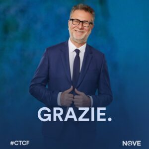 Fabio Fazio Instagram - Si chiude una prima parte di stagione fantastica per Che Tempo Che Fa sul Nove: una media di 2,1 milioni di telespettatori e il 10,4%, miglior programma di sempre nella storia di Warner Bros Discovery.
 Risultati straordinari tra i giovani (15-24 anni) dove la media supera il 12,3%, con una crescita del 57% rispetto alla scorsa stagione.

Ogni domenica è il programma più commentato della serata dei social.

In poche parole: grazie per essere sempre ancora con noi 🙏🏼