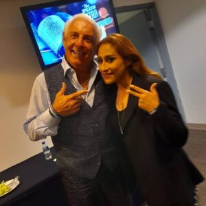 Fabiola Balbuena Torres Instagram - Siempre con los grandes, Ric Flair