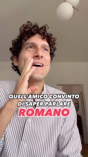 Fabrizio Colica Instagram - Tagga quell’amico convinto di saper parlare #romano