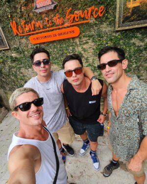 Facundo Gambandé Instagram - Este carrete de cambio de año en Brasil! 💥🇧🇷❤️