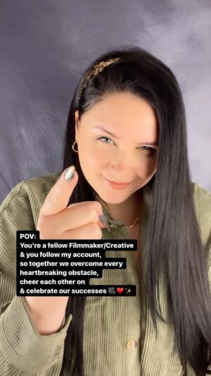 Faith Elizabeth Instagram - Today we’re picking up the pieces, tomorrow we’re building them into something better & for sure STRONGER than before. 🎥♥️

Suffered some serious heartbreak yesterday over not completing the Instagram challenge that I’ve poured my heart & soul into for the whole of January. It was my fault. 
I did the survey a day late 😓 
After looking forward to completing the thing, with an imaginary gold star & pat on the back- I sat in disbelief during the awards call, absolutely balling my eyes out. 

Feelings of disappointment, failure and anger all washed over me. Culminating in total heartbreak 💔

Did you see my post last week about the Diamond being formed under pressure? I guess this one is on me for calling on that analogy. My diamond obviously wasn’t done yet 😂💎 

I had hoped to end this chapter with some sort of validation, that all my effort was recognised & I got to be in that 3% of people who kept their commitment & finished the challenge. 

But, since spending all night weeping into my wine, whilst reading all your beautiful messages, I’ve come out of it with something else entirely….

✨ I’ve learnt I still have a lot of work to do regarding seeking external validation. Especially in the film industry, that kinda need can become toxic and eat you up. 

✨ I’ve accepted I did keep the commitment to myself- to post a reel every day. That’s what I sat down and promised myself. Survey or no Survey. I fucking kept my promise. 

✨ I’ve realised, by showing up consistently, sharing more of myself & being honest with my struggles, that so many of you are on this journey with me, cheering me on, offering your genuine kindness & support. ♥️

And so after that rollercoaster, as we enter the next chapter of this wild journey of life together, I hope that as much as you’ve helped me- that I can return the favour, in any small way, supporting you through your struggles, celebrating with you your wins, so that together we take those small, but MIGHTY steps towards success 🎥✨♥️