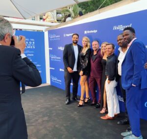 Faith Elizabeth Instagram - @festivaldecannes DAY 6✨
A little sore headed (again) we made our way to the USA Pavilion to support friends @natashamarburger & @maximjago on a pitching panel, joined by @ramfismyrthilofficial She Squad member @isabella_b_t & @filmhedge Josh Harris. 

Here I also had the pleasure of meeting @larissabonaci a filmmaker who attended the @yesshecannes How To Workshop in partnership with @equityuk that we hosted back in 2019- & subsequently attended the festival as a result! Such a wonderful feeling knowing our work is making a difference in people’s lives 🙏🏼 

I also got to chat more with German filmmaker @svenericmaier - this guy has something special going on ✨

Heading for Cafe Roma lunch- where I was almost poisoned but thanks to my savvy eye I just dodged it! 

This evening I attended @amy13baker @therealwinstonbaker 15 year anniversary event with partners filmhedge & got to see @dominicianno & @katiewitkowski 

I then went for dinner with someone I’d recently met- who unfortunately didn’t have good intentions (🙄) my BS radar was obviously malfunctioning that day… 

A lucky escape & I was back in good company enjoying relaxing drinks at the @mondriancannes (formerly the grand!) with the incredibly talented director I met at @cbffwales @danbronzite (another one to watch!!) & the girls @kerry.corran @natashamarburger @alidapantone 
💃💃💃🥂🥂🥂

#festivaldecannes #cannesfilmfestival #cannes2023 #festivaldecannes2023 #yesshecannes #shesquad