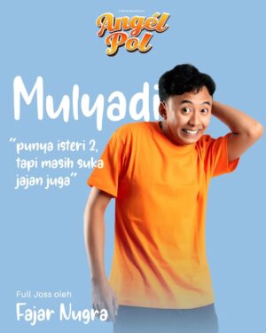 Fajar Nugra Instagram - Mulyadi Full Joss oleh Fajar Nugra
"Punya istri 2, tapi masih suka jajan juga".

Angél Pol
a Film by Hanny Saputra

Mengisahkan tentang seorang mahasiswa seni rupa di Jogjakarta yang harus drop out, bernama Jati, dan seorang penyanyi orkes dangdut koplo keliling bernama Lastri. Dipertemukan oleh keadaan, dan ketidak adilan sosial di masyarakat.

mereka membentuk orkes dangdut keliling dengan sebuah truk untuk bertahan hidup di kalangan masyarakat marjinal.

Angél Pol - dalam masa Produksi.
Nantikan dan sambut keseruannya 🥳

Film ini bergenre Komedi , Drama
Seru lucu Pol Joss!

Mulyadi : @fajar_nugra

Production House : @darihatifilms

#filmindonesia #angelpol #filmangelpol
#angelpolmovie
