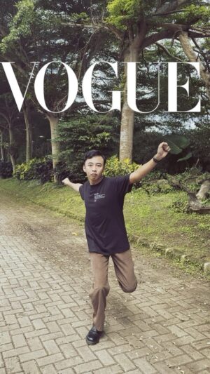 Fajar Nugra Instagram - Pengen jadi model 🥹