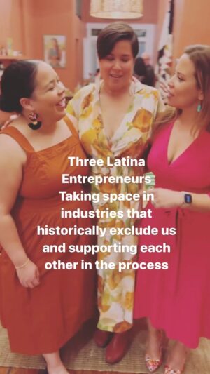 Fanny Veliz Grande Instagram - Beign a Latina entrepreneur takes a lot of courage, patience, and perseverance. I’m so blessed to count on other chingonas for support, networking, and sometimes just a much needed safe space to vent and feel heard #jefas #latina #ceo #entrepreneur #latinas