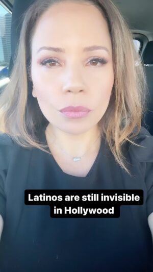 Fanny Veliz Grande Instagram - Latinos are once again invisible in Hollywood. We can keep waiting for the system to change or build our own table #latinos #latina #latine #hollywood #film #tv #representationmatters