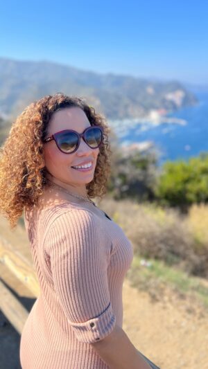 Fanny Veliz Grande Instagram - We were invited to speak at the Catalina Island film festival. It was the first time visiting Catalina and I fell in love! Can’t wait to return. My husband and business partner and I get to do a lot of great things and we call them “The adventures of Grande and Grande” 😝 I love building our business and life together #latinos #couple #filmfestival #hollywood
