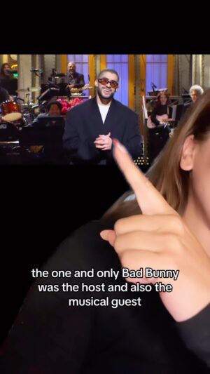 Fanny Veliz Grande Instagram - Bad bunny what’s the host of @nbcsnl this weekend and it’s a big step for our community ￼#badbunny #snl #latinos #representationmatters