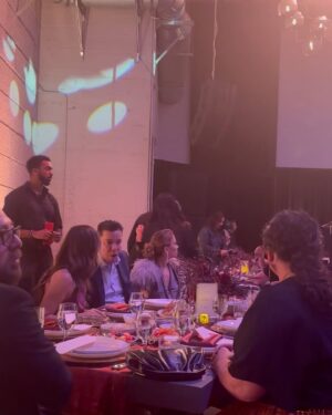 Fanny Veliz Grande Instagram - 2024 is off to a great start! Attended #lacenala alongside Latino colleagues, movers and shakers in Hollywood who are also committed to creating a path and powerful presence for our community in the entertainment business. I’ve always dreamed of a time when we come together to change things and change is happening! Thank you @its_rubes and @jesslivmo for hosting #equis #latinos #latina #latine #hollywood #representation 📸 @rodinphotography