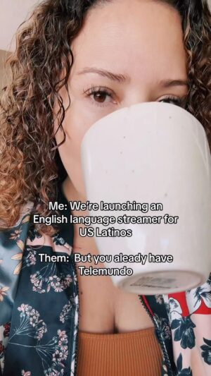 Fanny Veliz Grande Instagram - FYI we speak English too. As a matter of fact, we account for 42% of the country’s most watched content on streamers. Join us www.Wefunder.com/Avenida #latinos #wefunder #latina #latine #representationmatters