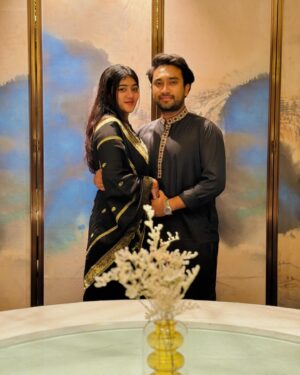 Farhan Ahmed Jovan Instagram - Eid Mubarak from us ❤️