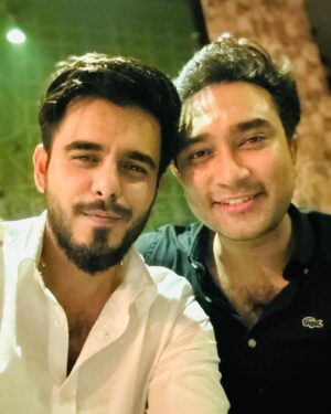 Farhan Ahmed Jovan Instagram - Black shines brighter with White 
🖤🤍

Antarjaal striking soon in the theaters