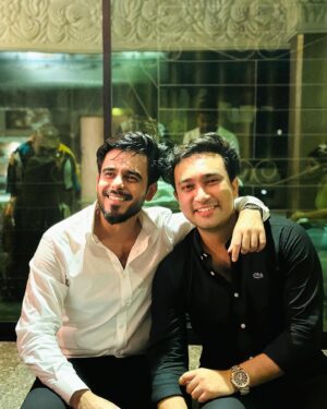 Farhan Ahmed Jovan Instagram - Black shines brighter with White 
🖤🤍

Antarjaal striking soon in the theaters