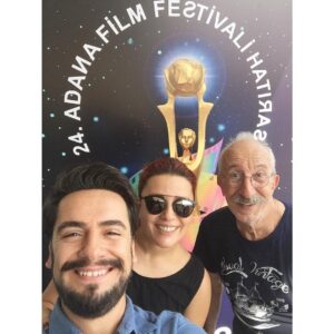 Fatih Doğan Instagram - 🎞😎 #adanafilmfestivali #altınkozafilmfestivali #adana #şemsiinkaya #yeldagurkan