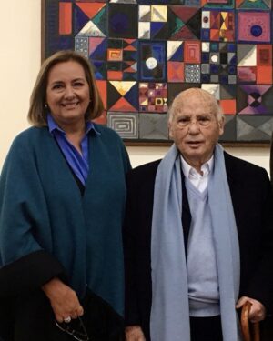 Fátima Campos Ferreira Instagram - Mestre Manuel Cargaleiro.
Um dos maiores ceramistas Europeus, e um dos protagonistas mais emblemáticos do “Primeira Pessoa”. 
Que saudade Mestre! 
Deixa uma obra imorredoura.