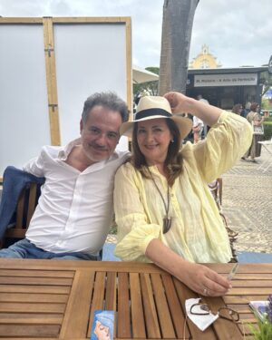 Fátima Campos Ferreira Instagram - Feira do livro final de tarde