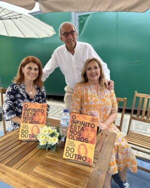 Fátima Campos Ferreira Instagram - O Júlio e Sandra vieram dar- me um abraço !