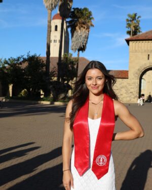 Fatima Ptacek Instagram - I’ve been in denial for a year, but seeing so many grad posts has forced me to face the music ❤️ I graduated from Stanford, I got a job in the profession I’ve wanted to pursue since childhood at an amazing law firm, and I’m back in my city with my best friend. Thank you to the tribe who contributed to where I am today, because I couldn’t have done it without ALL of you. Here’s to the next chapter - ADULTING! 🥂🎉