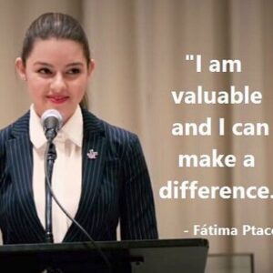 Fatima Ptacek Instagram - One of my fondest memories ever was speaking before the @UnitedNations on behalf of @unwomen and @HeForShe⁠ ⁠ on #InternationalWomensDay⁠ ⁠to share the message with girls everywhere that we are valuable and can make a difference ✊
...the fight for #GenderEquality continues today! #IWD2019