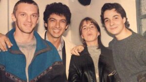 Federico D'Elía Instagram - Acá con “los jóvenes de siempre “ @ricardodarinok @mirasfernan @mcecidopazo