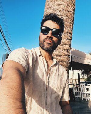 Felipe Contreras Instagram - Playita 🌊💙☀️