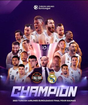 Felipe Reyes Instagram - Campeones de Europa!!! Grande equipo!! Hala Madrid!!!