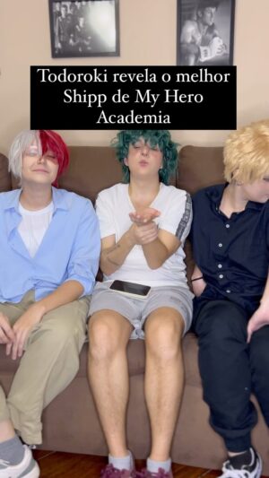 Felipe Volpato Instagram - Ele se arriscou 😂

#myheroacademia #bakudeku #anime #otakus