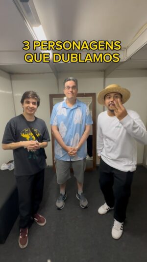 Felipe Volpato Instagram - Personagens que nós dublamos 😱