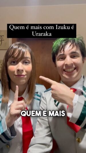 Felipe Volpato Instagram - Sim, eles são um casal 😂

#animes #midoriya #otakus #myheroacademia