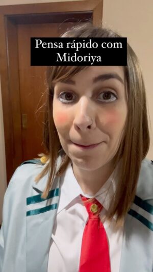 Felipe Volpato Instagram - Adorei esse jogo 😂

#myheroacademia #midoriya #uraraka