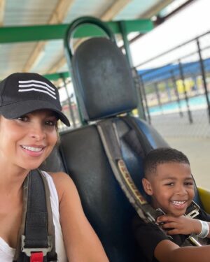 Felisha Terrell Instagram - My precious Noah- 5 years ago you cracked my heart open in ways I couldn’t imagine possible.  My greatest teacher and my whole heart- you are kind and smart, brave and curious, loved and loving, you are worthy just as you are, you are valuable just as you are, you are strong, you are magic, you are blessed, you’re enough… AND you can be ANYTHING.  I love you my sweet (big) boy ❤️ Happy Birthday #thisis5