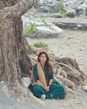 Fernanda Diniz Instagram - Haidakhan Babaji Ashram, Himalayas 📿🙏🏽