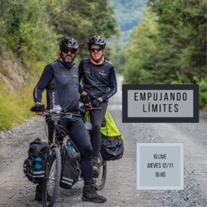 Fernanda Neil Instagram - Este jueves vamos a recorrer la historia de Juan y Santi. Un padre y un hijo que pedalean para perseguir sus sueños.⁣🚴🏼‍♂️🚴🚴🏼‍♀️⁣
⁣⁣
👨‍👦Una historia de vínculos y sueños que no terminan. Kilómetros de amor y aventuras sobre Tándem! ⁣⁣
⁣⁣
🙌🏻Lxs invito a escuchar estas hermosas hazañas!! ⁣⁣
⁣⁣
Espero que nos acompañen y podamos compartir este encuentro con alegría!😊⁣
⁣⁣
📺IG Live con Juan Zemborain de @empujandolimites ⁣
⁣
🗓Jueves 12 de Noviembre⁣⁣
⁣
⏰16 hs⁣
⁣⁣
Lxs esperamos!⁣⁣
.
.
.
#juntossomosevolucion #inclusion #tandem #empujandolimites