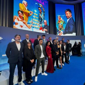 Fernando Cayo Instagram - PREMIERE DE MARBELLA  de Dani de la Torre y Alberto Marini @buendiaestudios @movistarplus con @___hugo_silva @anaisabellesite y un reparto internacional increíble. Estreno 2 de Mayo. @danidelatorrealvaredo @leirayserrano @elviraminguez @khalidelpaisano @craig.stevenson.actor @michaeljohntreanor @ferronidandrea @manuelsoro28 @ignaciomateosvivancos @jorge77cabrera #Marbella #Movistar#fernandocayo