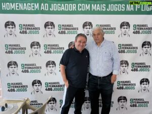 Fernando Mendes Instagram - O ETERNO CAPITÃO 
O ETERNO AMIGO
No campo marcou uma geração no mundo do futebol. Como homem e como amigo será sempre um exemplo para todos. 
Ainda agora partiste já tenho saudades tuas.🙏