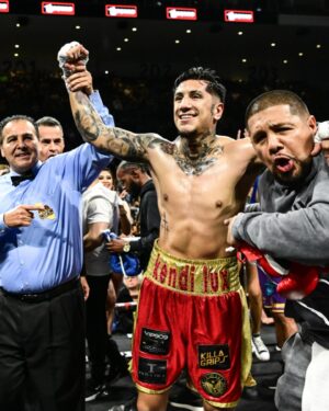 Fernando Vargas Jr. Instagram - Months of sacrifice, many days of unseen work, and countless hours of preparation all for one night 💯 

📸: @juliocphotos