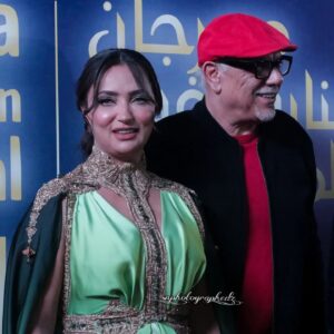 Fethi Haddaoui Instagram - Les deux stars tunisiennes sont magnifiques
@fethi.haddaoui 🌟 @rymriahi 🌟 
Photo by 📷 @sn_photographe_dz
.
.
.
.
.
.
@annabafilmfestival.algeria

💄 make-up par: @malekbkmakeup

👗 Robe par: @elghanjacouture