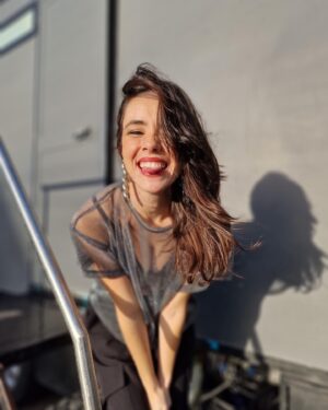 Filipa Pinto Instagram - Nem sou de tomar lados, ao contrário do meu cabelo 🙃