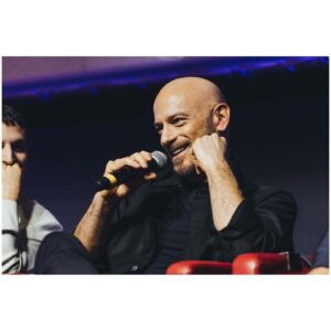 Filippo Nigro Instagram - photocall e conferenza stampa di
#suburraeterna 
@netflixit 

Un grandissimo Daje!!!

@cirodemilio 
@alessandrotonda 
@fabrizio.bettelli 
@ezioabbate 
@mrmarcosani 
@buizzacamilla 

@giacomo.ferrara 
@lottyantonelli 
@fedesabatini 
@marlon.joubert 
@alioshamassine 
@__giorgiaspinelli_ 
@gabriele.distadio 
@federigoceci 
@yayapuntoebasta 
@morris_sarra 
@claudio.chopper82 
#albertocracco

Total look @giorgioarmani 
@woolcan_news