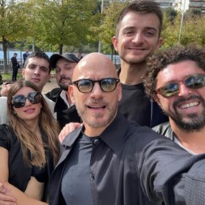 Filippo Nigro Instagram - photocall e conferenza stampa di
#suburraeterna 
@netflixit 

Un grandissimo Daje!!!

@cirodemilio 
@alessandrotonda 
@fabrizio.bettelli 
@ezioabbate 
@mrmarcosani 
@buizzacamilla 

@giacomo.ferrara 
@lottyantonelli 
@fedesabatini 
@marlon.joubert 
@alioshamassine 
@__giorgiaspinelli_ 
@gabriele.distadio 
@federigoceci 
@yayapuntoebasta 
@morris_sarra 
@claudio.chopper82 
#albertocracco

Total look @giorgioarmani 
@woolcan_news